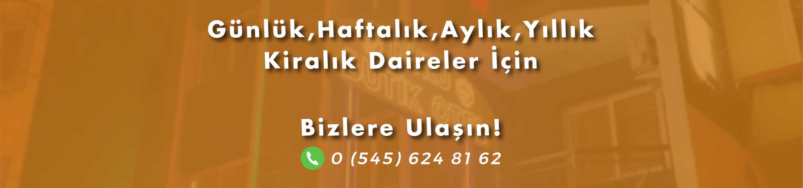 Buca günlük kiralık ev